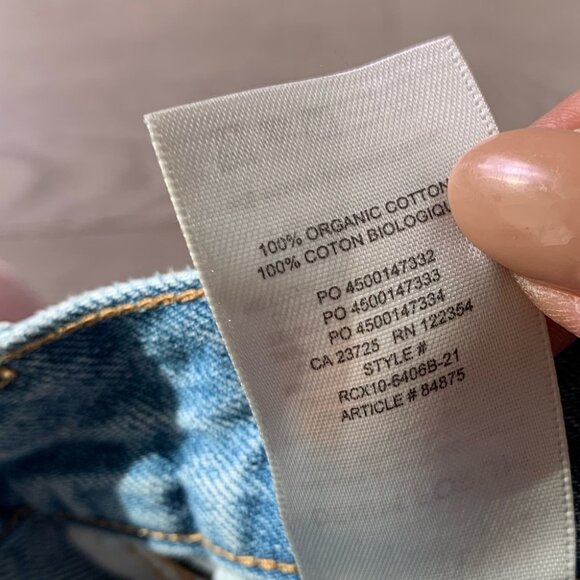 Aritzia Denim Forum The Farrah High Waisted Jean Denim Shorts - Picture 10 of 14